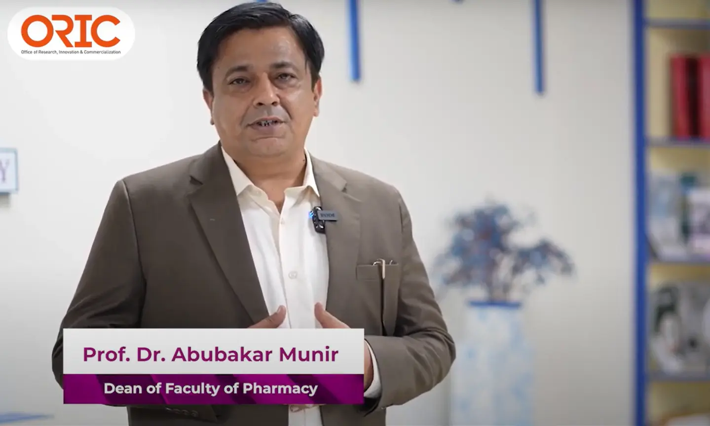 Leading Innovations in Pharmacy and Drug Delivery Systems: Meet Dr. Abubakar Munir
