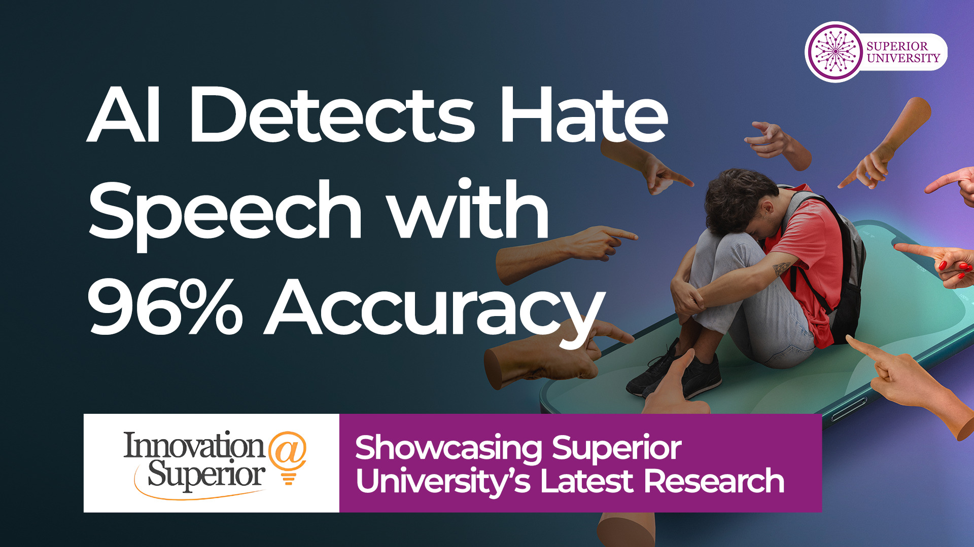 AI Detects Hate Speech with 96% Accuracy
