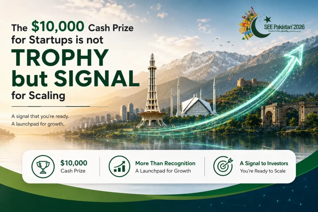 The $10,000 Cash Prize for Startups is not Trophy but Signal for Scaling