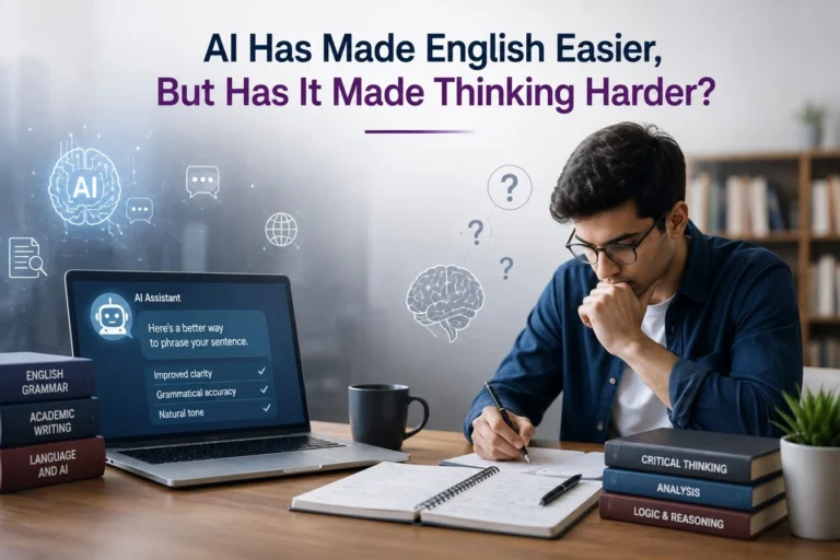 AI Has Made English Easier, But Has It Made Thinking Harder